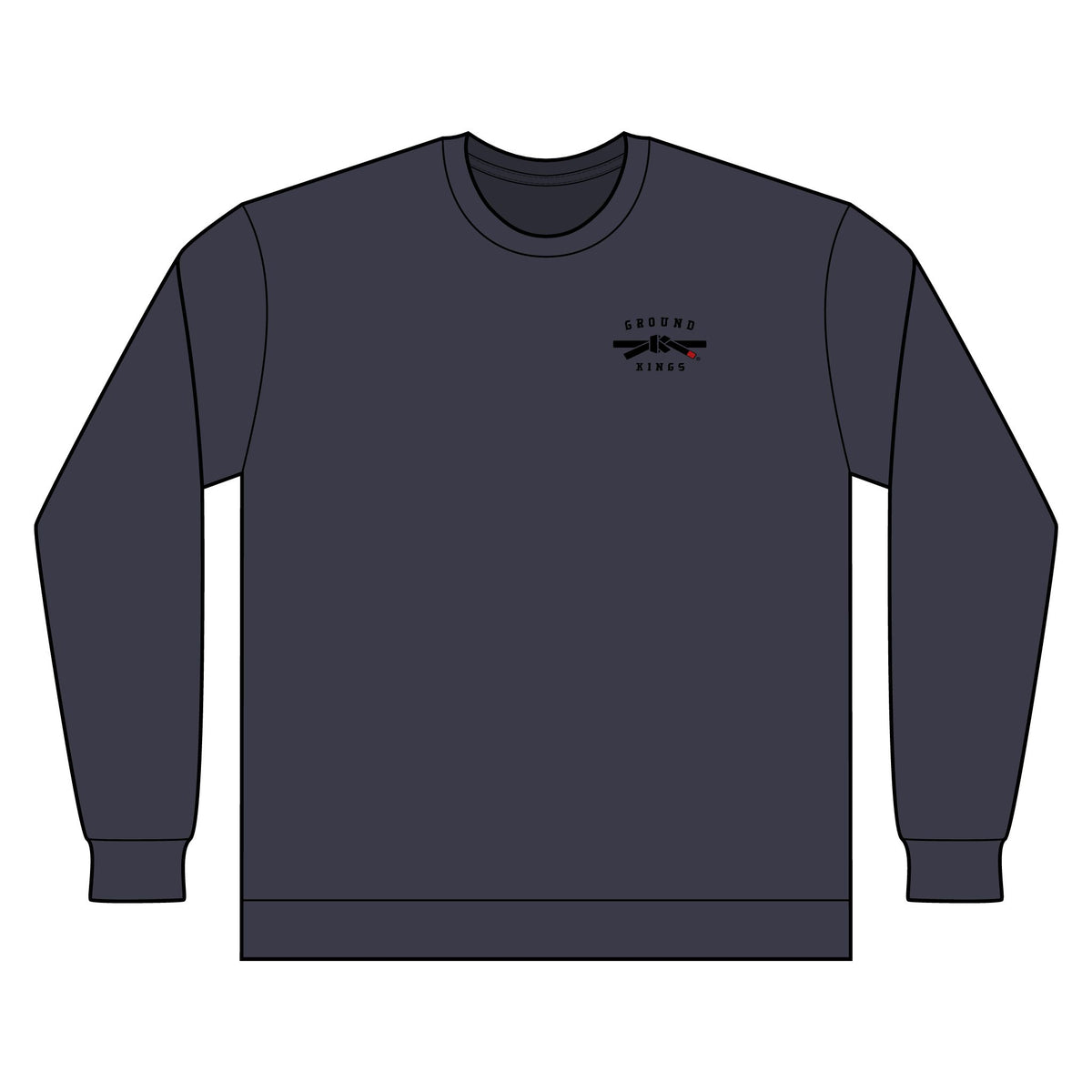 Outdoor Camping Crewneck Sweatshirt — 'Camping Rules' Graphic