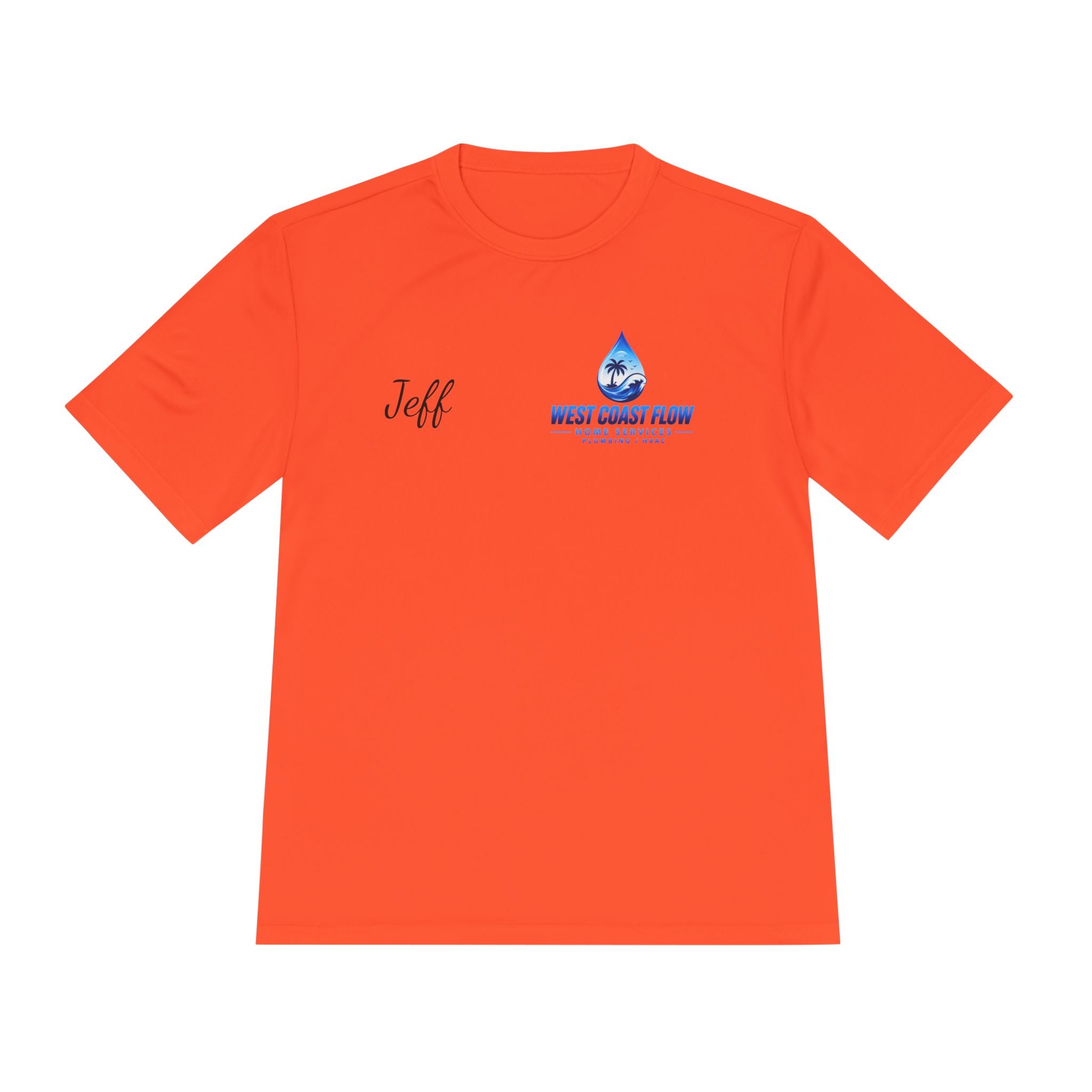 West Coast Flow Moisture Wicking T-Shirt - Jeff