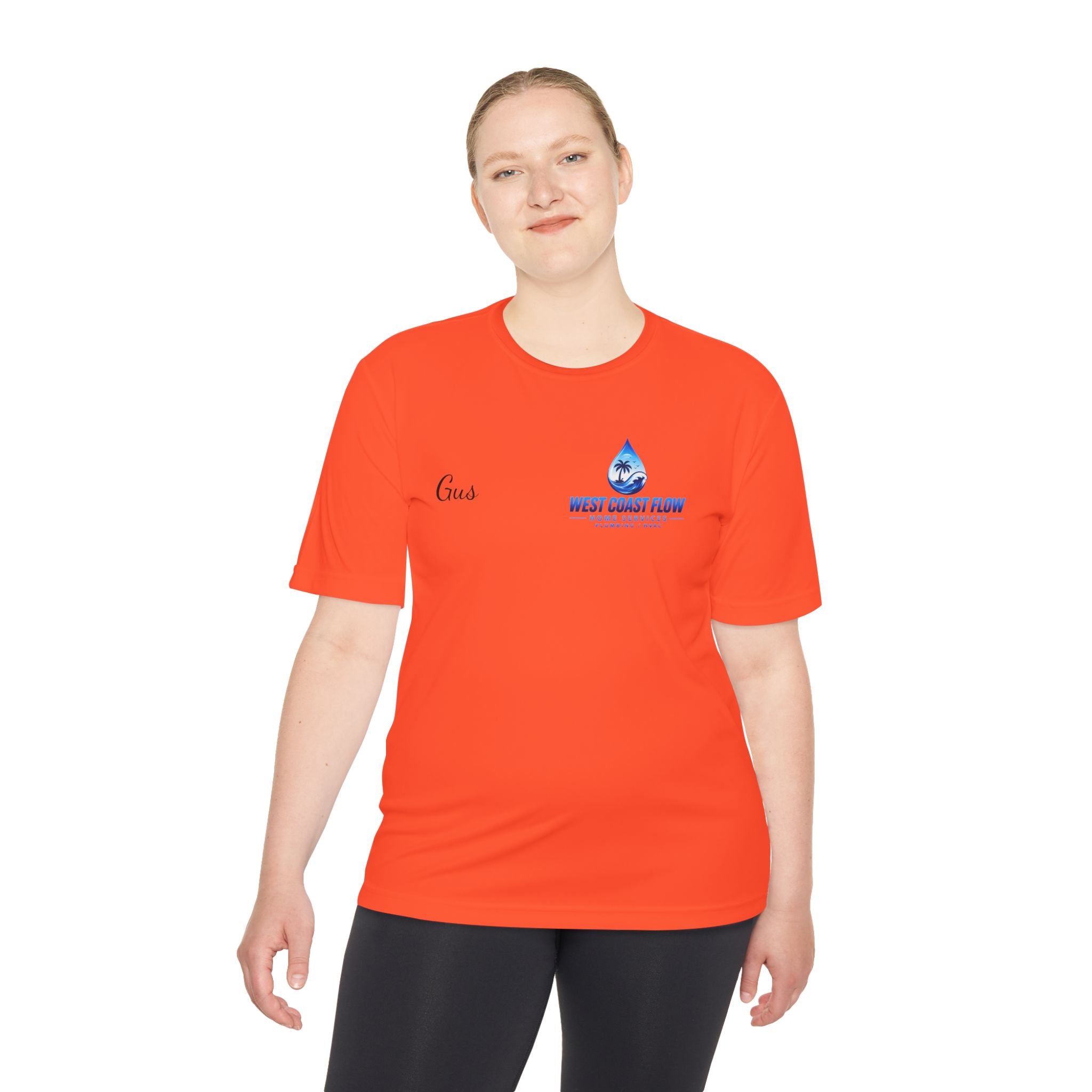 West Coast Flow - Moisture Wicking Tee - Gus