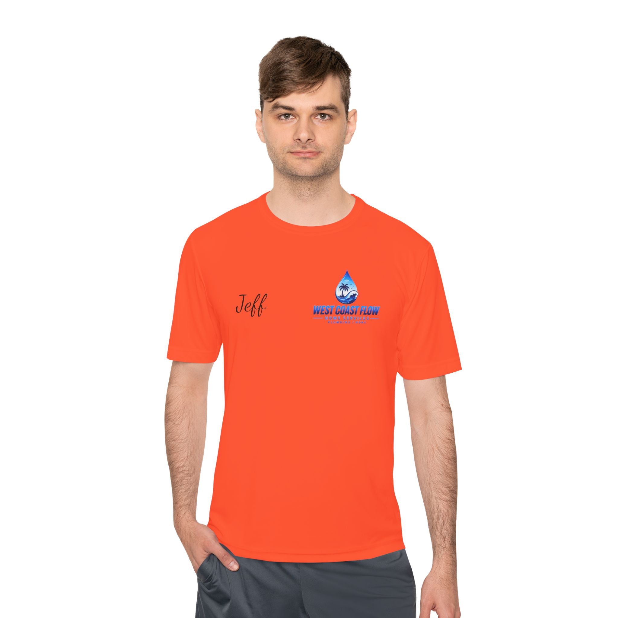 West Coast Flow Moisture Wicking T-Shirt - Jeff