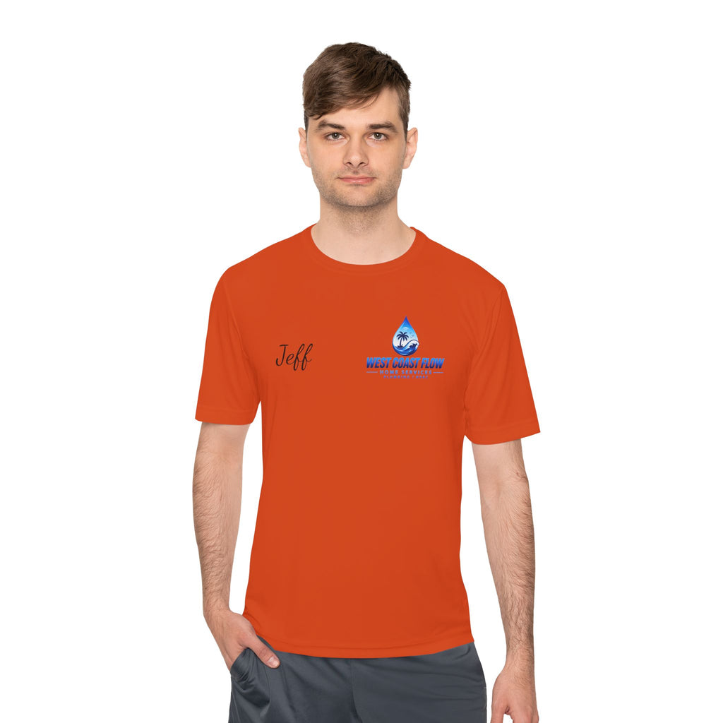 West Coast Flow Moisture Wicking T-Shirt - Jeff