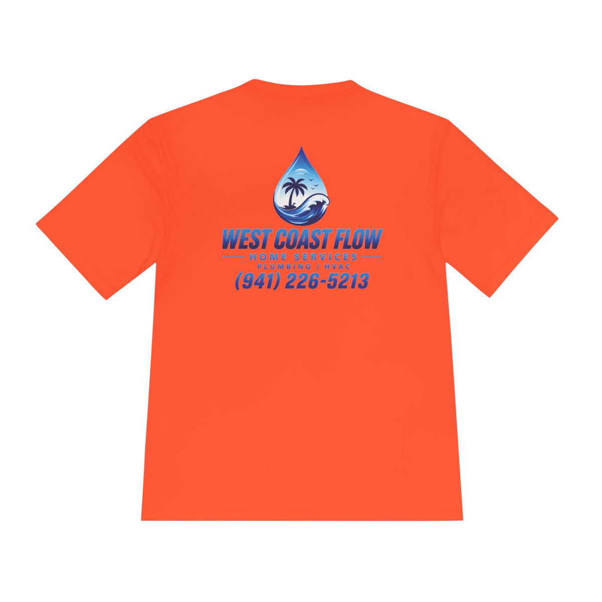West Coast Flow Moisture Wicking T-Shirt - Jeff