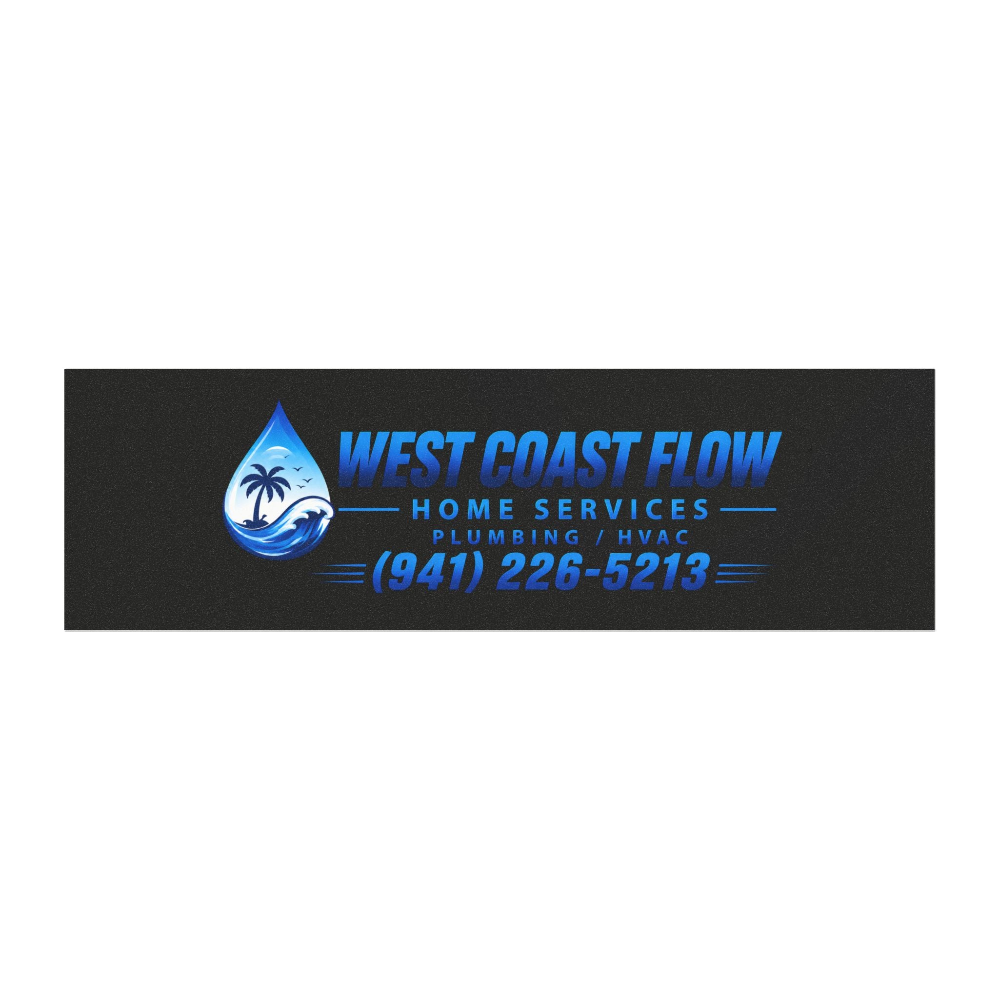 West Coast Flow Home Services Car Magnet