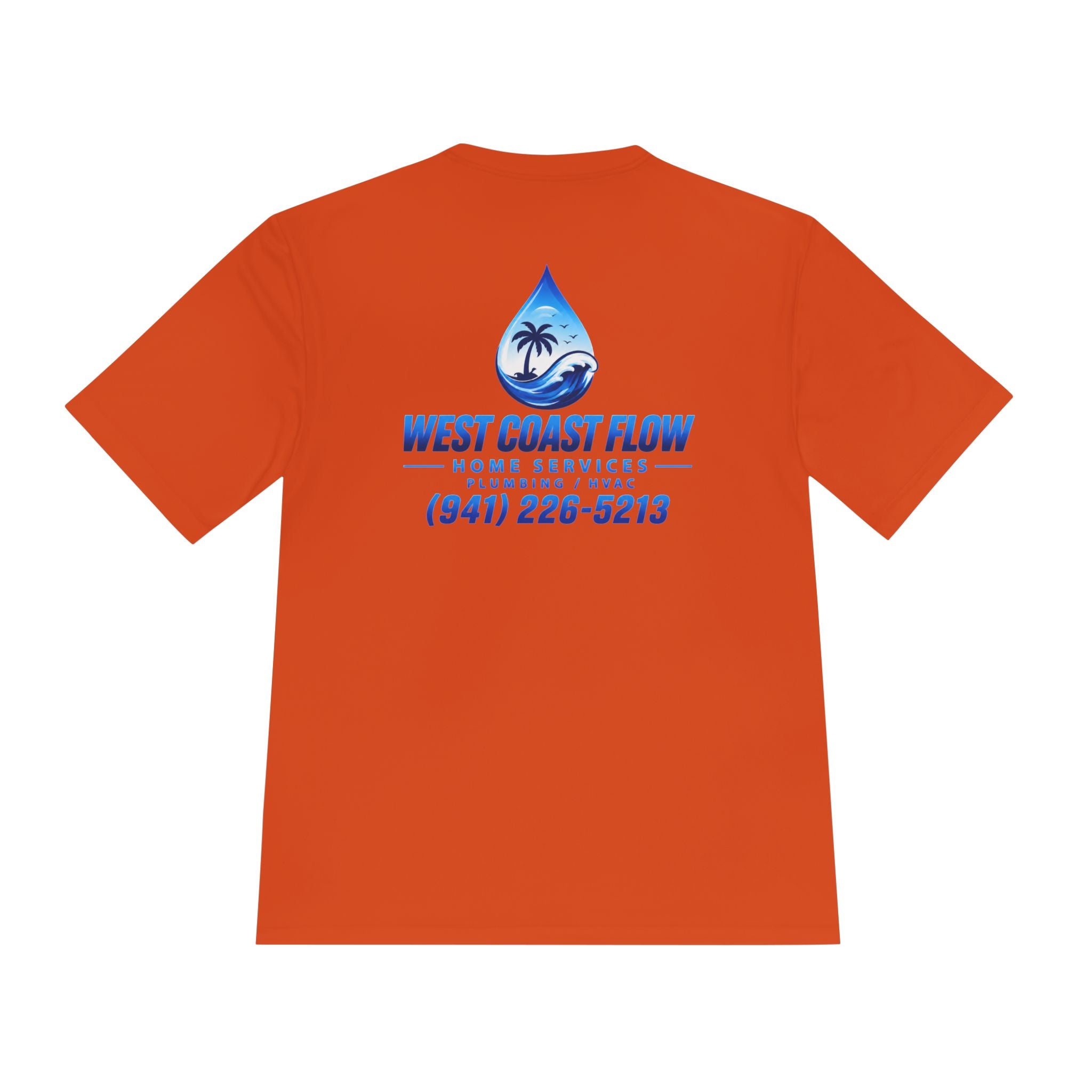 West Coast Flow Moisture Wicking T-Shirt - Jeff