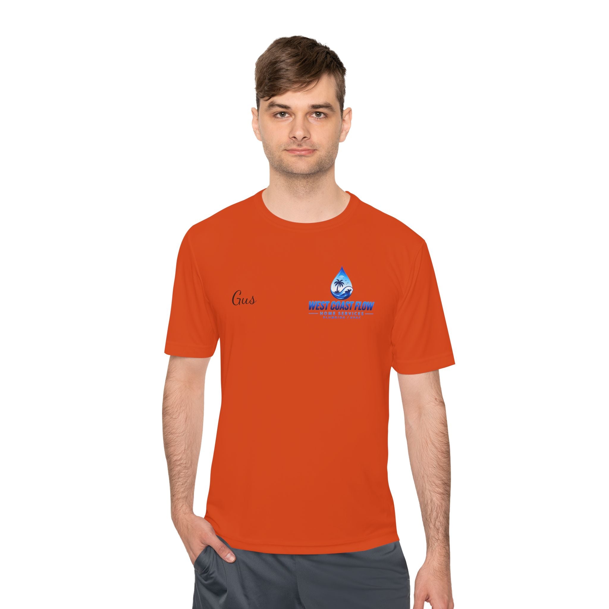 West Coast Flow - Moisture Wicking Tee - Gus