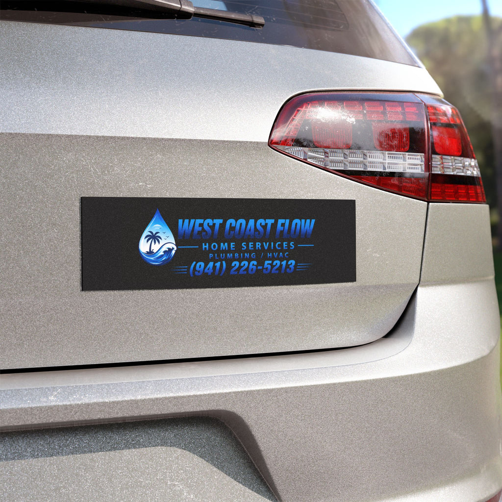 West Coast Flow Home Services Car Magnet