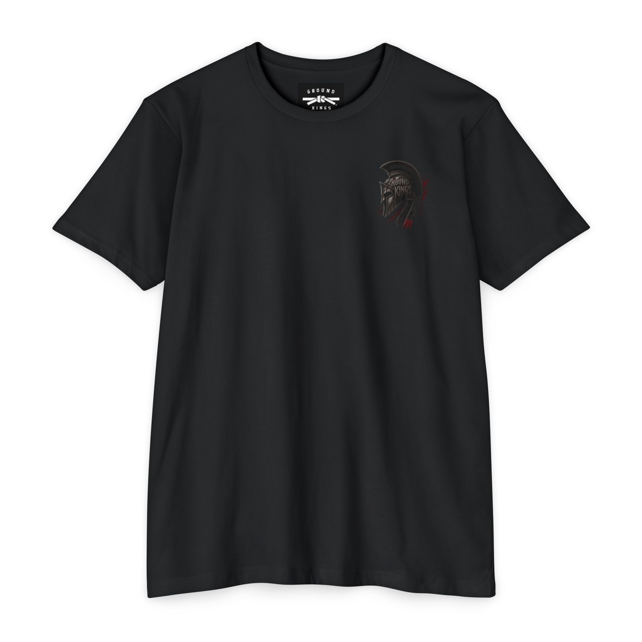 Spartan Helmet Pocket T-Shirt — Minimal Warrior Graphic Tee