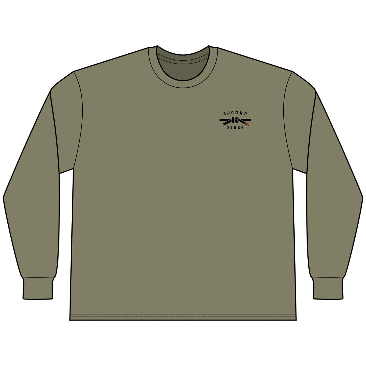 Ground Kings - Long Sleeve Multi Color Core Shirt