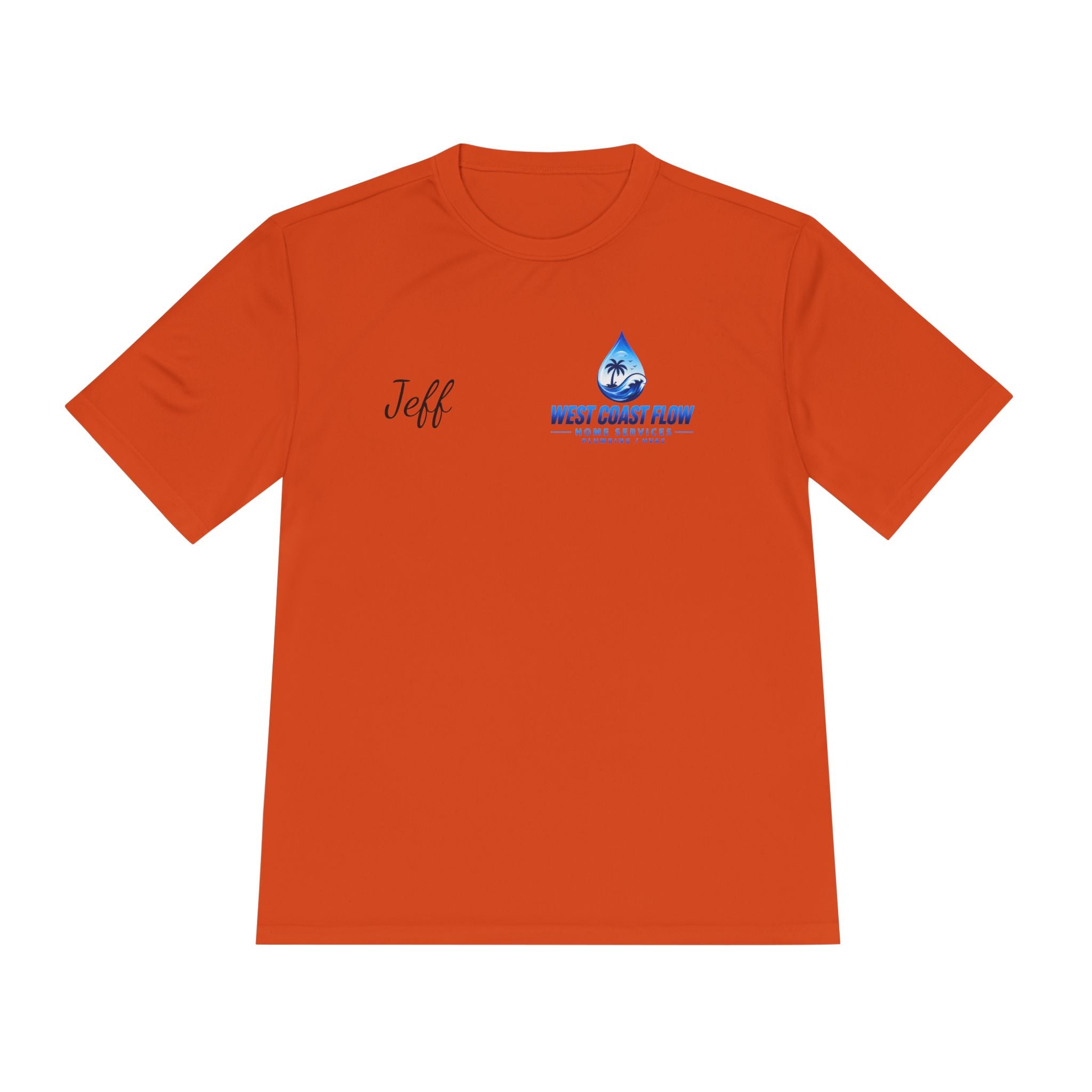 West Coast Flow Moisture Wicking T-Shirt - Jeff